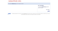 Desktop Screenshot of nobleprize.org